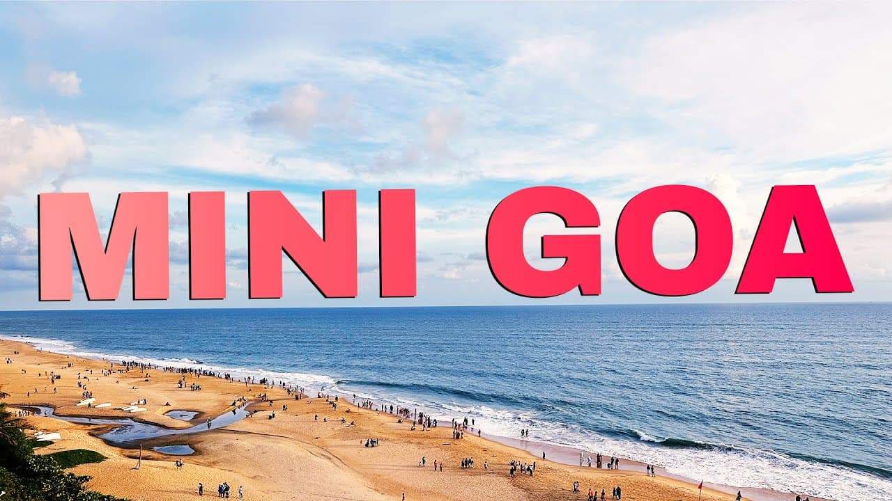 Mini Goa Beach | Goa in Kerala 🤩 | Goa Trip Tamil | Varkala Beach, Trivandrum | 4K Quality | @mkdr390